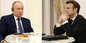 Poutine à Macron : «  soit par la négociation, soit par la guerre ».
