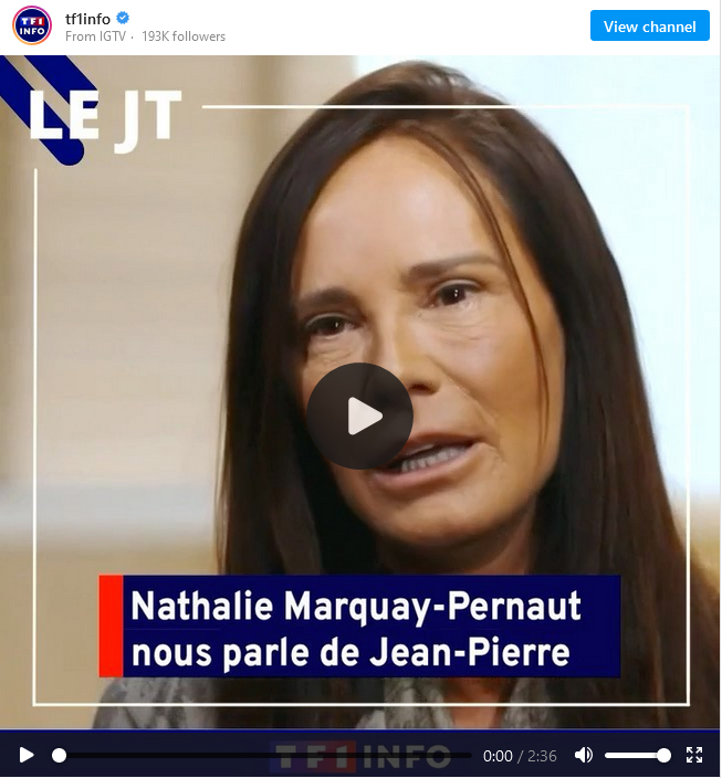 Décès Jean Pierre Pernaut : Nathalie Marquay évoque son mari en larme