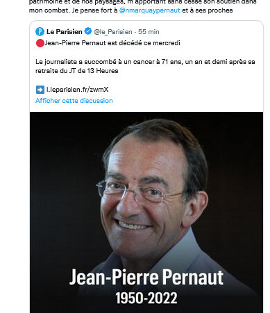 Décès Jean Pierre Pernault : Avalanche d'hommages