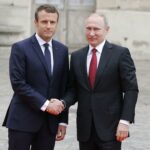 Emmanuel Macron et Poutine