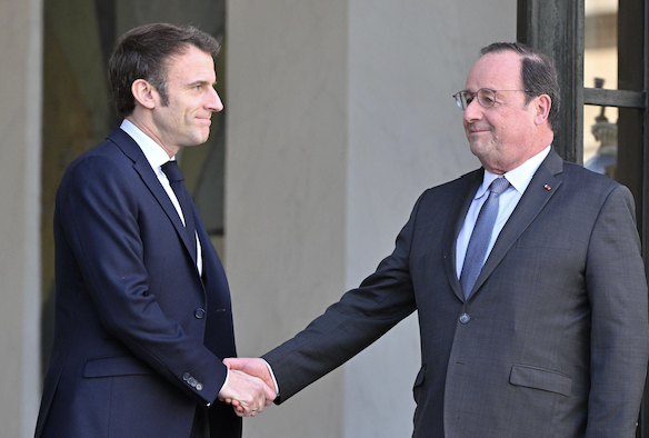 François Hollande soutien Emmanuel Macron