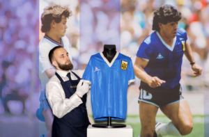 Diego Maradona : un maillot de l’argentin vendu à un prix astronomique