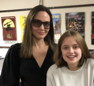 Angelina Jolie et sa fille Vivienne
