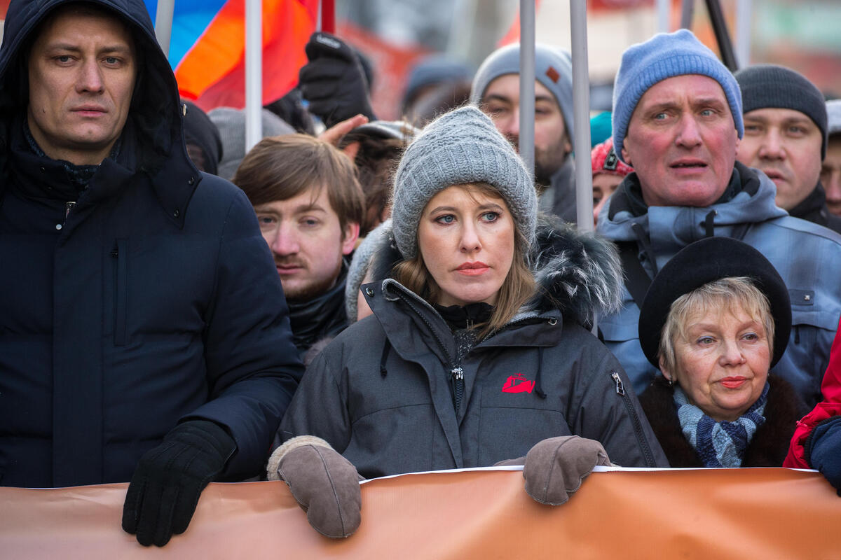 Ksenia Sobchak, filleule de Vladimir Poutine