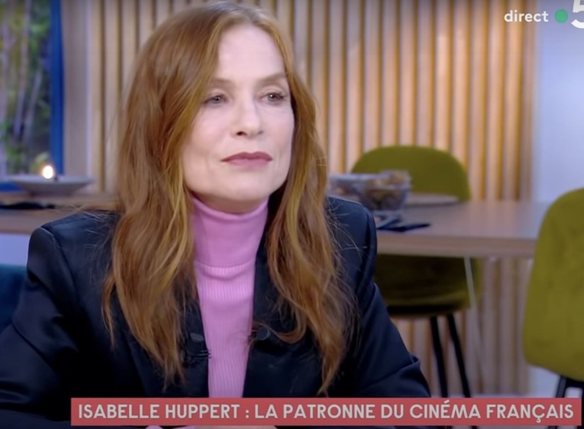 Capture d’écran Isabelle Huppert - FRANCE 5