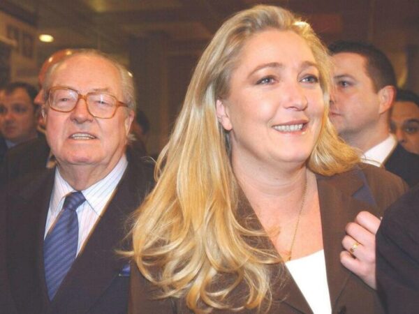 Marine Le Pen et Jean-Marie Le Pen