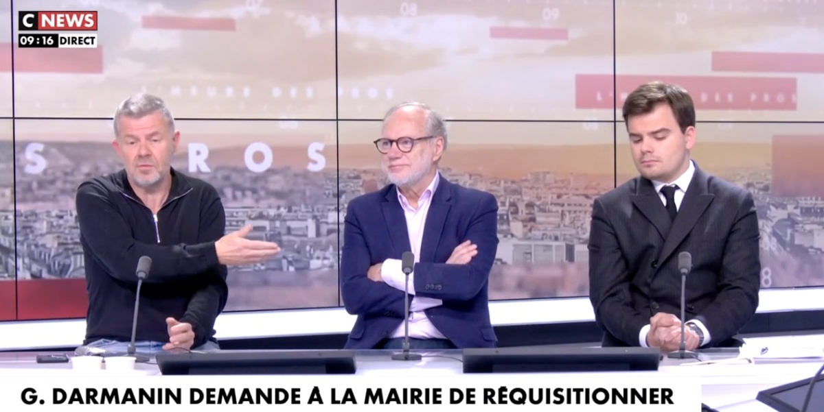 Capture d’écran CNEWS
