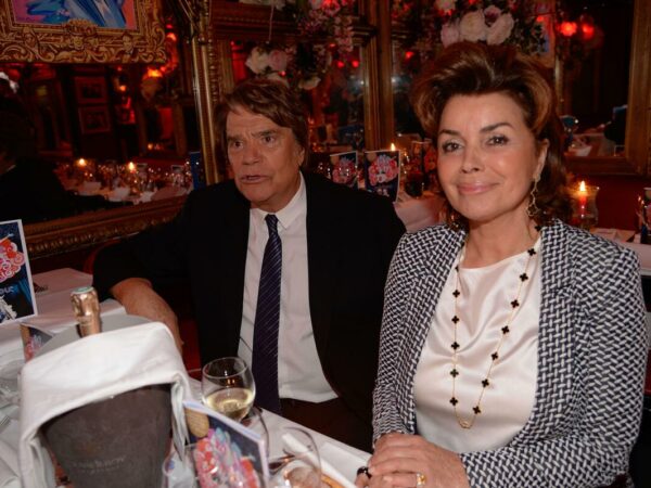 Bernard Tapie et sa femme Dominique a la fete donnee par Michou a son cabaret pour son 85e anniversaire le 20 Juin 2016 a Paris, France. Photo Julien Reynaud/APS-Medias/ABACAPRESS.COM