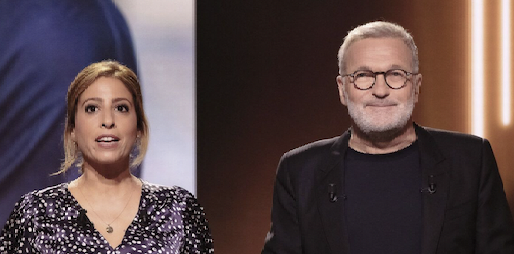 Laurent Ruquier et Léa Salamé