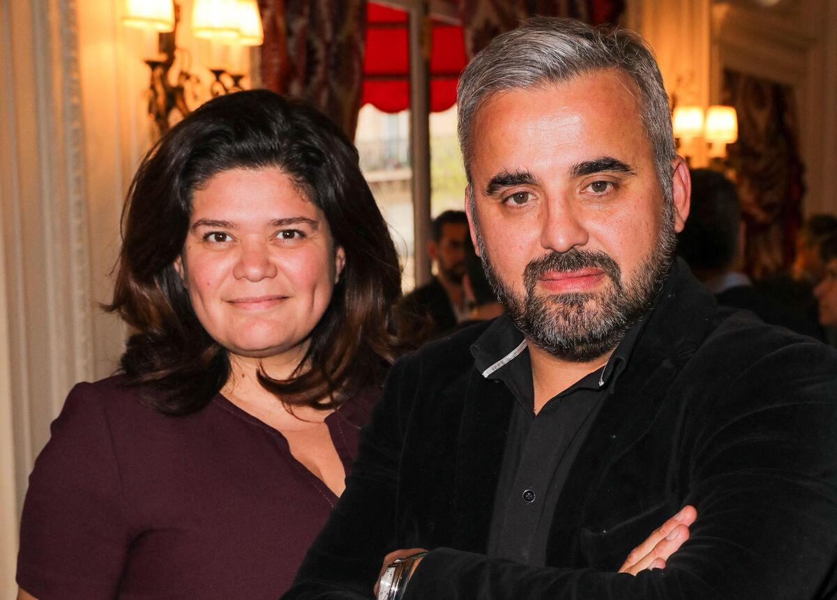 Raquel Garrido and Alexis Corbiere
