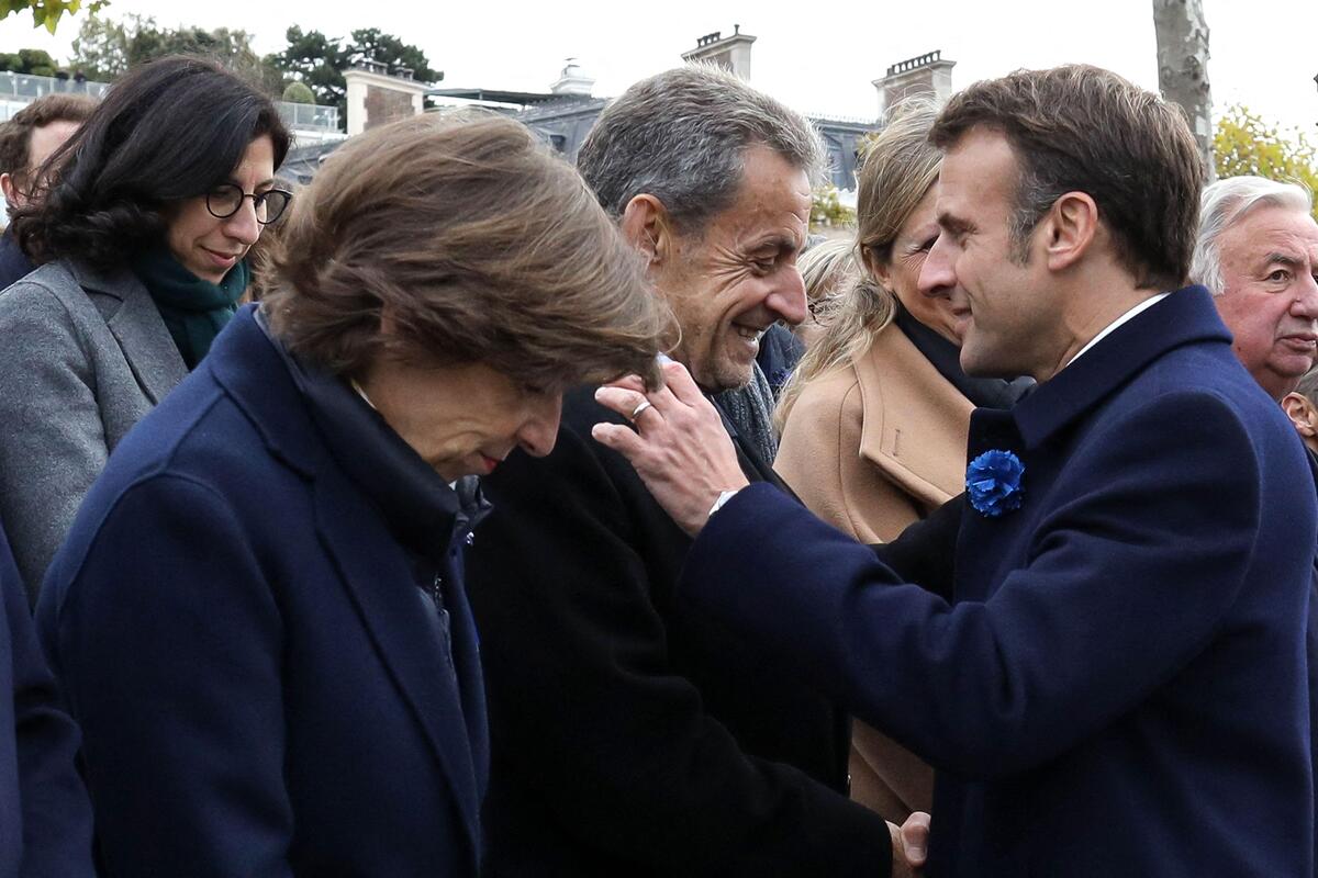 Macron et Sarkozy