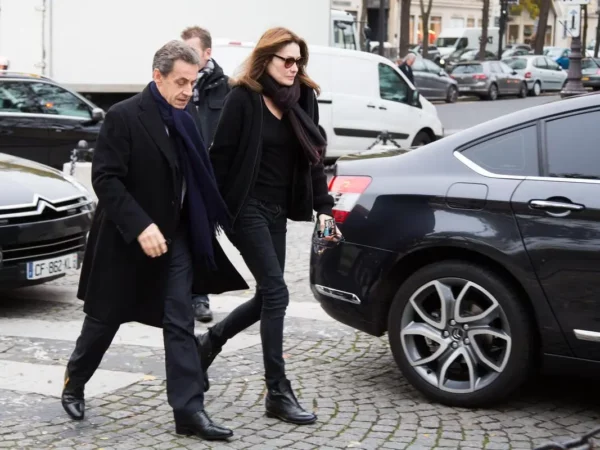 Carle Bruni et Nicolas Sarkozy