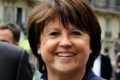 Martine Aubry en larmes