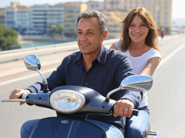 Sarkozy Scooter Azure