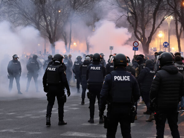 Lyon Protestation Blessure