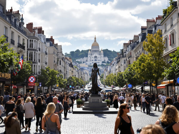 Statue Montmartre Dalida